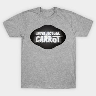 Intellectual Carrot From Another World (B&W) T-Shirt